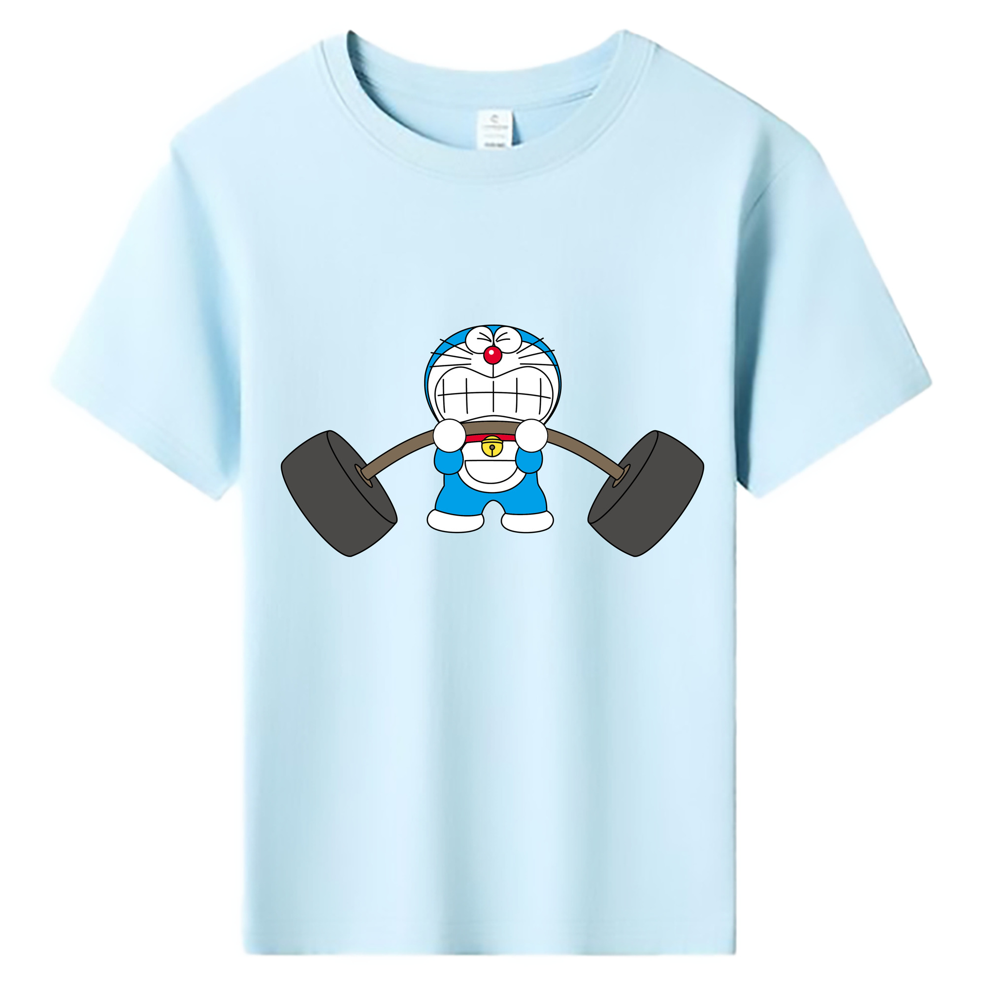 （画像用） ドラえもん Doraemon 綿100％キッズTシャツ（フロントプリント）